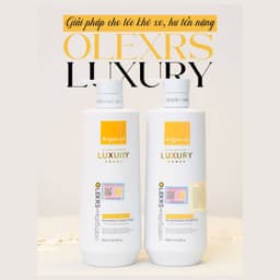 Thumbnail Cặp Dầu Gội Xả Olexrs+Hairsalon LUXURY Phục Hồi, Chống Rụng Tóc 960ml 4