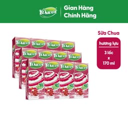 Thumbnail Combo 3 Lốc sữa chua lên men tự nhiên Yomost hương lựu 4x170ml/lốc 1