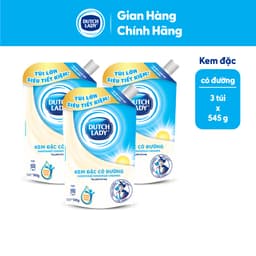Thumbnail Combo 3 Túi Kem đặc có đường Dutch Lady (545g/túi) 1