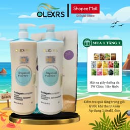 Thumbnail Cặp Dầu Gội Xả Olexrs Hair Salon Ngăn Ngừa Gàu Và Kiềm Dầu 960ml (Xanh) 1