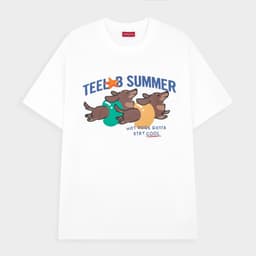 Thumbnail Áo Thun Teelab Hot Dogs Form Rộng In Lụa 3 Màu Hot Trend Local Brand Unisex TS323 2