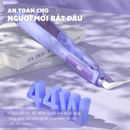 Thumbnail Máy Uốn Duỗi Tóc Nanomax XN-838D, Bổ Sung Ion, Dưỡng Tóc Mềm Mượt, Màn Hình Led Điều Chỉnh Nhiệt Độ Tiện Lợi 4