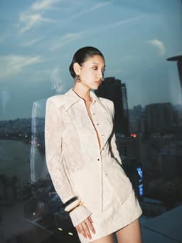 Thumbnail Áo sơ mi ren organza Sienna Shirt HUONG BOUTIQUE HBSM1174 3
