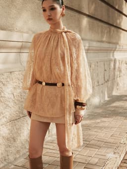 Thumbnail Áo sơ mi ren Evelina Blouse HUONG BOUTIQUE HBSM1176 4
