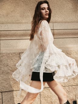 Thumbnail Áo sơ mi ren Melanie Blouse HUONG BOUTIQUE HBSM1177 1