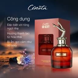 Thumbnail Nước Hoa Nữ Cenota SO SEXY Cá Tính, Gợi Cảm, Quyến Rũ Nổi Bật 60ml, Hương Thơm Từ Kinh Đô Nước Hoa Grasse (Pháp) 3