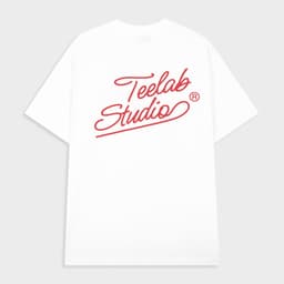 Thumbnail Áo Thun Thêu Teelab Basic Logo Form Rộng 8 Màu Hot Trend Unisex Local Brand TS324 3