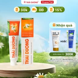 Thumbnail Kem đánh răng dược liệu Sao Thái Dương 150g - Sao Thái Dương Kem đánh răng giảm ê buốt, sâu răng, chảy máu chân răng 1