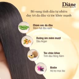 Thumbnail Combo dầu gội xả phồng tóc hỗ trợ mọc tóc phục hồi khô xơ Moist Diane Extra Volume & Scalp 450ml*2 3