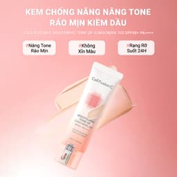 Thumbnail Kem Chống Nắng Nâng Tone Kiềm Dầu Cell Fusion C Brightening Tone Up Sunscreen 100 SPF50+/PA ++++ 3