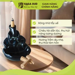 Thumbnail Trầm nụ Haga 3 Sạch, Hương thơm trầm hương ngọt ấm, Xông nhà tẩy uế - 1 NỤ 3