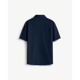 Thumbnail Áo Sơ Mi Nam Tay Ngắn Trơn Vải Cotton Linen Form Regular - Routine 10S25SHS004 1