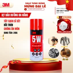 Thumbnail Chai xịt Tẩy Rỉ Sét Và Bôi Trơn 5W - 3M™310g  Xịt ổ khoá, bảng lề, bugi, công tắc ôtô xe máy.. 1