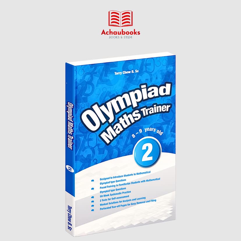 Ảnh Sách olympiad maths trainer 2 sách toán lớp 2 ( 7 - 8 tuổi ) Á Châu books 1