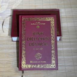 Thumbnail Sách - Kinh Diệu Pháp Liên Hoa, Bản Mini, Bìa Cứng - Tuệ Nga 4