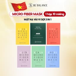 Thumbnail Mặt Nạ Vải Vi Sợi Be'Balance MICRO FIBER MASK 3in1 giúp Làm Đẹp Da 10 Miếng/Hộp 1