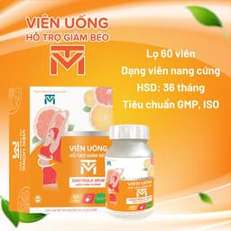 Thumbnail Viên uống hỗ trợ giảm béo VTM giảm cảm giác thèm ăn, phân giải mỡ thừa, an toàn không tác dụng phụ 2
