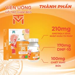 Thumbnail Viên uống hỗ trợ giảm béo VTM giảm cảm giác thèm ăn, phân giải mỡ thừa, an toàn không tác dụng phụ 3