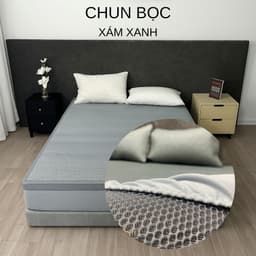 Thumbnail Chiếu Mây Điều Hòa Băng Lạnh Chính Hãng Lasante Chun Bọc Đệm , 4 Lớp Mát, Thông Thoáng Cho Mùa Hè 2