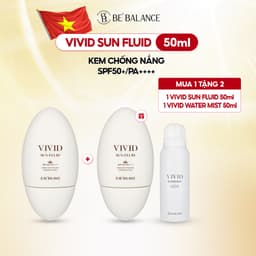 Thumbnail [MUA 1 TẶNG 2] Kem Chống Nắng Be'Balance VIVID SUN FLUID Phổ Rộng SPF50+/PA4+ 50ml 1