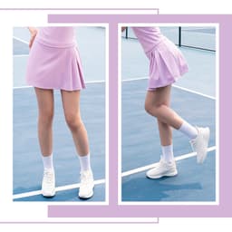 Thumbnail Chân Váy Thể Thao 2 Lớp LV25S04F705 Livan Sport Co Giãn Mềm Mịn Thoáng Khí, Chân Váy Chơi Tennis, Chân Váy Nữ 2 Lớp 3