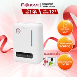 Thumbnail Máy Phun Sương Tạo Ẩm Xông Tinh Dầu Fujihome HM04EUV Đầu Phun Xoay 360 Độ, Cảm Ứng, Màn LED Hiển Thị 1