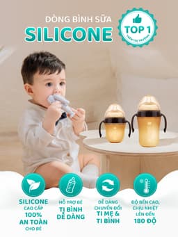 Thumbnail Bình Sữa Kamidi Chất Liệu Silicon An Toàn Cho Bé Sơ Sinh Chống Sặc Và Đầy Hơi Hiệu Quả Bé Ti Được Mọi Tư Thế 3