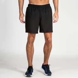 Thumbnail Quần short thể thao cho nam tập gym fitness DOMYOS fst100 có túi đen 8506243 1