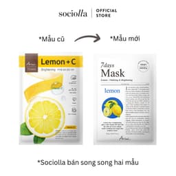 Thumbnail Mặt Nạ Giảm Thâm & Dưỡng Sáng Da Chanh Vàng ARIUL 7 Days Mask Lemon C 23 ml 1