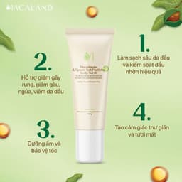 Thumbnail Tẩy Tế Bào Chết Da Đầu Mắc Ca & Muối Epsom 150g MACALAND Làm Sạch, Giúp Tóc Chắc Khỏe 4