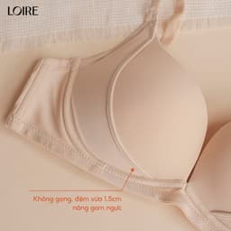 Thumbnail Áo Lót Không Gọng Đệm Mỏng Mềm Gom Ngực Tự Nhiên Loirechic AL250301 2