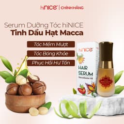Thumbnail Serum Dưỡng Tóc hiNICE Hạt Macca Giúp Tóc Mềm Mượt Và Hỗ Trợ Phục Hồi Tóc Hư Tổn 50ML 3