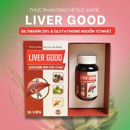 Thumbnail Viên uống mát gan Liver Good giúp thanh nhiệt, tăng cường chức năng gan (hộp 30 viên) 2