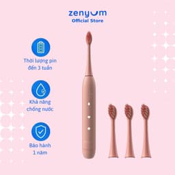 Thumbnail Bộ Bàn Chải Điện Zenyum Sonic + 3 Đầu Thay Thế - Màu Tự Chọn 1