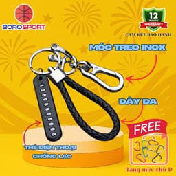Thumbnail Móc Chìa Khóa Gắn Số Điện Thoại Cleacco – Boro Sport | Mẫu Mới 2025 | Chống Thất Lạc Thông Minh – Tiện Dụng 1