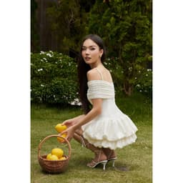 Thumbnail Đầm Nữ Ngắn Trễ Vai Ôm Body Dáng Bí Tầng Phồng Siêu Xinh - ANNIS DRESS - GOÛT DE JUN 2