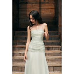 Thumbnail Đầm Nữ Maxi Ôm Body Hai Dây Nhún Eo Dáng Xòe Tôn Dáng - OTANI DRESS - GOÛT DE JUN 1