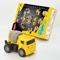 Thumbnail Đồ Chơi DUKA: Robot Biến Hình – Xe Cẩu/Xe Xúc/Xe Bồn/Xe Ben/Xe Trộn Bê Tông 2