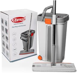Thumbnail Bộ Cây Lau Nhà KITIMOP PRO MAX - Thùng Lau Nhà Tự Vắt Thông Minh, Chổi Lau Nhà Xoay 360 Độ, Lau Sàn Làm Sạch 1