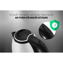 Thumbnail Bình đun siêu tốc Sunhouse Happy Time HTD1081 - Dung tích 1.8L - Thép không gỉ 4
