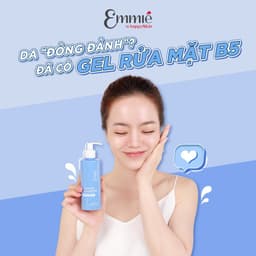 Thumbnail [KOL LIVE] Gel Rửa Mặt Dịu Nhẹ Cấp Ẩm Sâu Emmié Soothing & Hydrating Derma Cleansing 180ml 4