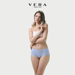 Thumbnail Quần lót Misaki seamless dáng boxer mặc trong váy - M1080 1