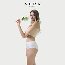 Thumbnail Quần lót Misaki seamless dáng boxer mặc trong váy - M1080 4