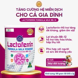 Thumbnail Combo 2 Sữa Hoàng Gia Úc Lactoferrin Formula Milk BB-12 ROYAL AUSNZ Hỗ Trợ Tăng Cường Hệ Miễn Dịch Cho Trẻ 100g 1