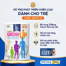 Thumbnail Combo 2 Hộp Sữa Lạc Đà Camel Grow Up Milk Powder ROYAL AUSNZ Hỗ Trợ Tăng Chiều Cao Cho Bé Từ 3 Tuổi 900g/hộp 1