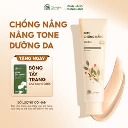 Thumbnail Kem Chống Nắng Nâng Tone Thiên Nhiên Thấm Nhanh An Toàn Cho Mọi Loại Da Khô Dầu Hây Hây SPF 40, PA ++ Cỏ Mềm 60g 1