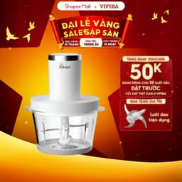 Thumbnail Máy Xay Thịt Chính Hãng VIFIBA  - 2 Cấp Độ Xay Mạnh, Xay Thịt Đông Đá,.. 2
