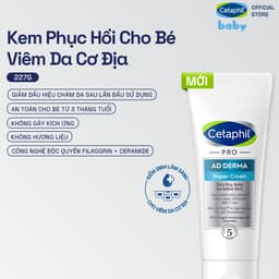 Thumbnail Kem làm dịu và phục hồi cho da chàm, viêm da cơ địa CETAPHIL PRO AD DERMA REPAIR CREAM 227g 1