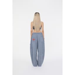 Thumbnail Quần Dài Ống Rộng Vải Nhung Tâm - Brand TSUN Chính Hãng [UNISEX] Thêu Túi Sau 4