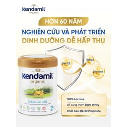 Thumbnail Sữa Công Thức Hữu Cơ Kendamil Organic Số 2 (800g) [Link dự phòng] 1